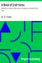 [Gutenberg 37845] • A Book of Irish Verse / Selected from modern writers, with an introduction and notes by W. B. Yeats